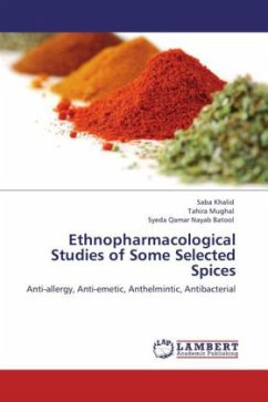Ethnopharmacological Studies of Some Selected Spices