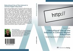Educational Use of the Internet in Chinese Higher Education - Anderson, Stoerm