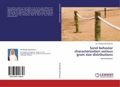 Sand behavior characterization various grain size distributions