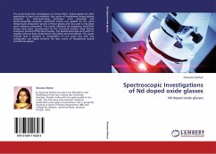 Spectroscopic Investigations of Nd doped oxide glasses