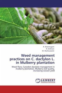 Weed management practices on C. dactylon L. in Mulberry plantation