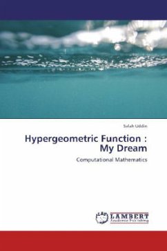 Hypergeometric Function : My Dream - Uddin, Salah