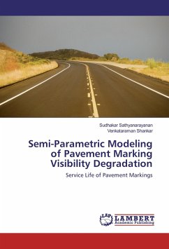 Semi-Parametric Modeling of Pavement Marking Visibility Degradation