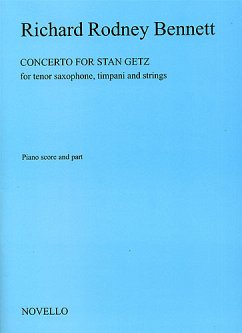 Concerto for Stan Getz: Tenor Sax & Piano Accompaniment