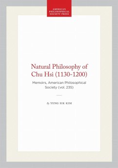 Cover Natural Philosophy of Chu Hsi (1130-1200)