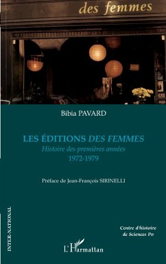 Cover Les éditions des femmes