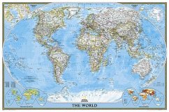 National Geographic World Wall Map - Classic - Laminated (Poster Size: 36 X 24 In) - National Geographic Maps