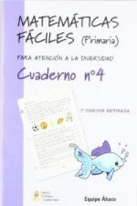 Cover Matemáticas fáciles 4, Educación Primaria