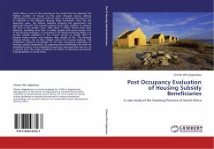 Post Occupancy Evaluation of Housing Subsidy Beneficiaries