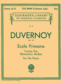 Ecole Primaire (25 Elementary Studies), Op. 176