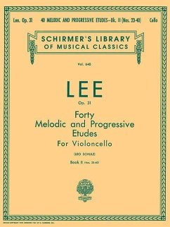 40 Melodic and Progressive Etudes, Op. 31 - Book 2
