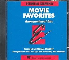 Cover Essential Elements Movie Favorites - Accompaniment CD