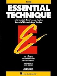 Essential Technique - F Horn Intermediate to Advanced Studies (Book 3 Level) - Rhodes Biers