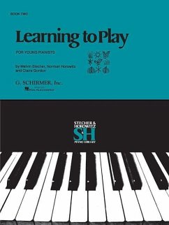 Learning to Play for Young Pianists, Book 2