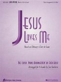 Jesus Loves Me: Arr. Fred Bock/Jan Sanborn for 4-Hand Duet