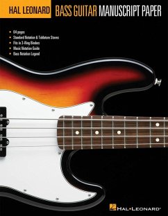 Hal Leonard Bass Guitar Manuscript Paper - Hal Leonard Publishing Corporation