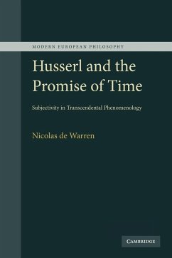 Husserl and the Promise of Time - Warren, Nicolas de