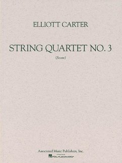 Cover String Quartet No. 3 (1971): Study Score