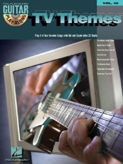 TV Themes: Guitar Play-Along Volume 45