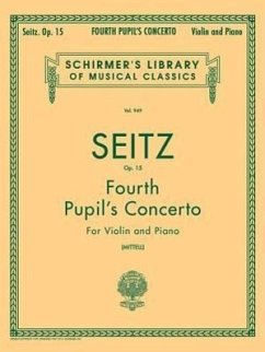 Pupil's Concerto No. 4 in D, Op. 15: Schirmer Library of Classics Volume 949 Piano Reduction and Part