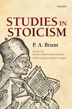 Studies in Stoicism - Brunt, P A