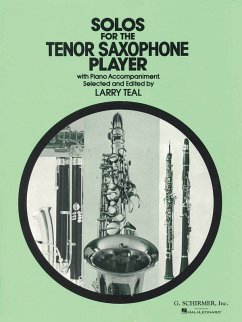 Cover Solos for the Tenor Saxophone Player with Piano Accompaniment