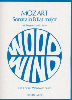 Cover Sonata in B-Flat Major, K.292: For Bassoon and Piano the Chester Woodwind Series