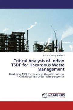 Critical Analysis of Indian TSDF for Hazardous Waste Management - Bandyopadhyay, Amitava