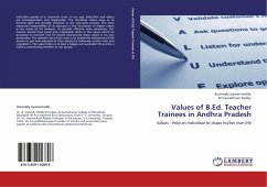 Values of B.Ed. Teacher Trainees in Andhra Pradesh - Jayaramireddy, Busireddy;Sivarathnam Reddy, M