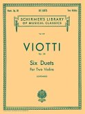 6 Duets, Op. 20: Schirmer Library of Classics Volume 519 Score and Parts