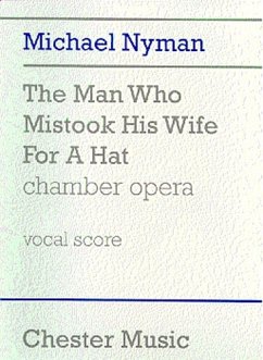 Cover The Man Who Mistook his Wife for a Hat Chamber Opera Vocal Score