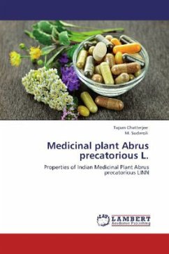 Medicinal plant Abrus precatorious L. - Chatterjee, Tapan;Sudaroli, M.