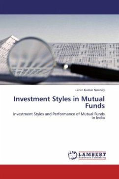 Investment Styles in Mutual Funds