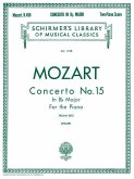 Concerto No. 15 in Bb, K. 450: Schirmer Library of Classics Volume 1746 Piano Duet