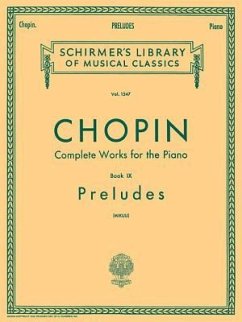 Preludes: Schirmer Library of Classics Volume 1547 Piano Solo, Arr. Mikuli