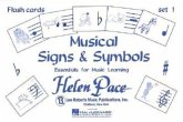 Flash Cards: Musical Signs and Symbols Set 1