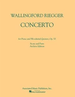 Riegger: Concerto for Piano and Woodwind Quintet, Op. 53