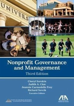 Nonprofit Governance and Management - Cion, Judith; Frey, Cheryl; Sorskin, Cheryl