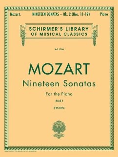 19 Sonatas - Book 2: English/Spanish Schirmer Library of Classics Volume 1306 Piano Solo