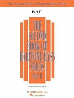 The Second Book of Baritone/Bass Solos Part II