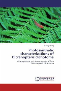 Photosynthetic characterizations of Dicranopteris dichotoma - Wang, Li-feng