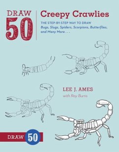 Draw 50 Creepy Crawlies - Ames, Lee J; Burns, Ray