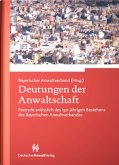 Deutungen der Anwaltschaft Deutungen der Anwaltschaft