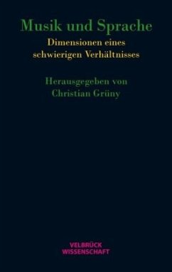 Cover Musik und Sprache