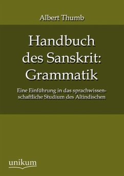 Handbuch des Sanskrit: Grammatik - Thumb, Albert