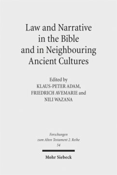 Cover Law and Narrative in the Bible and in Neighbouring Ancient Cultures