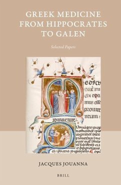 Greek Medicine from Hippocrates to Galen - Jouanna, Jacques