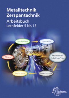 Metalltechnik: Zerspantechnik, Arbeitsbuch - Bergner, Oliver;Dambacher, Michael;Gresens, Thomas