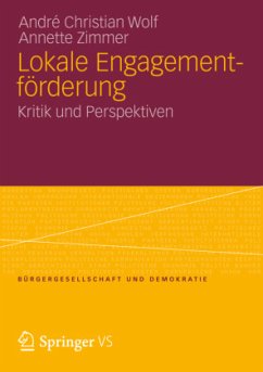 Lokale Engagementförderung - Wolf, André Christian;Zimmer, Annette