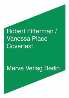 Covertext - Fitterman, Robert;Place, Vanessa